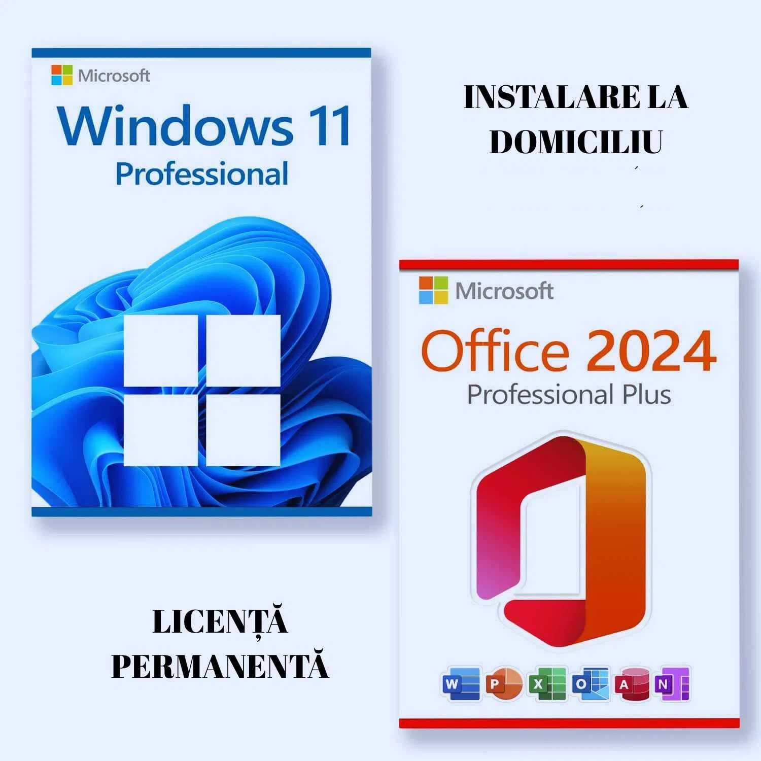 Instalare windows la domiciliul clientului , office , programe