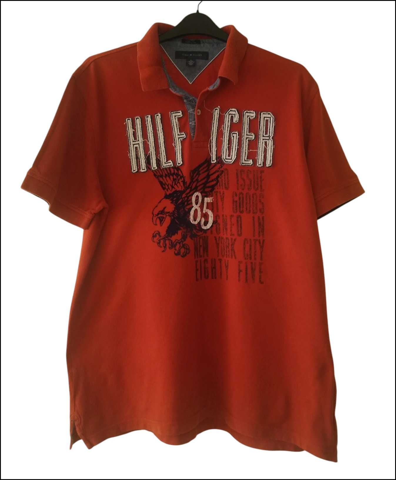 Tommy Hilfiger Поло Тениска Къс Ръкав XL гръден кош 100-115 см Casual