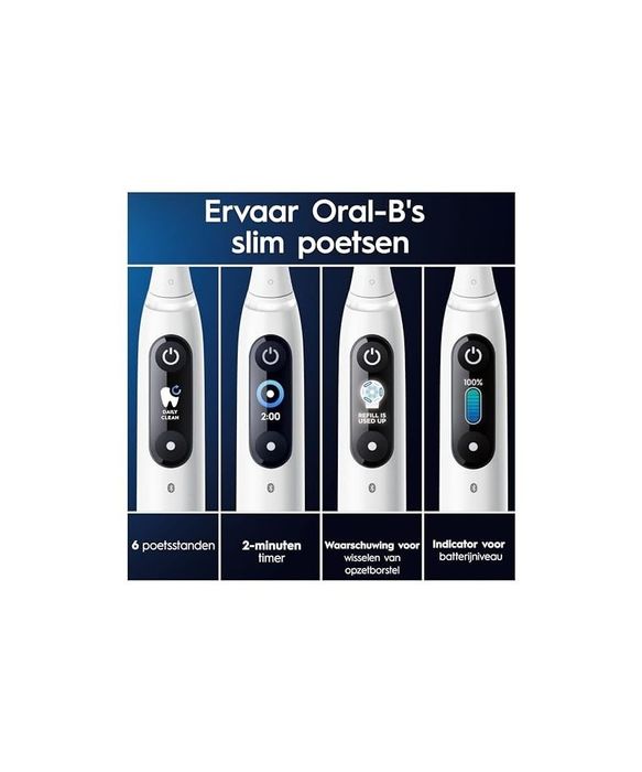 Periuta de dinti electrica Oral-B iO8 Plus, alb