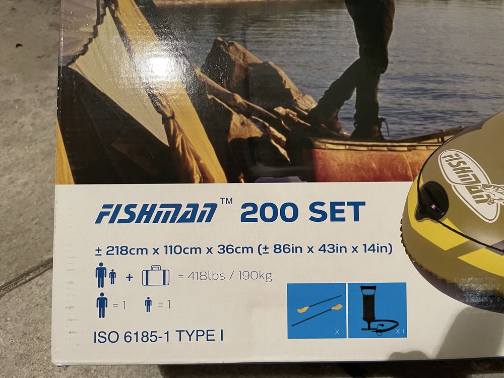 Надуваема лодка Fishman 200