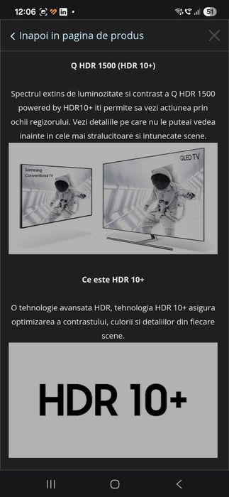 Samsung Qled Q7FN 139 cm