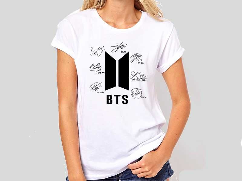 Тениска BTS Bangtan Boys Модели и размери