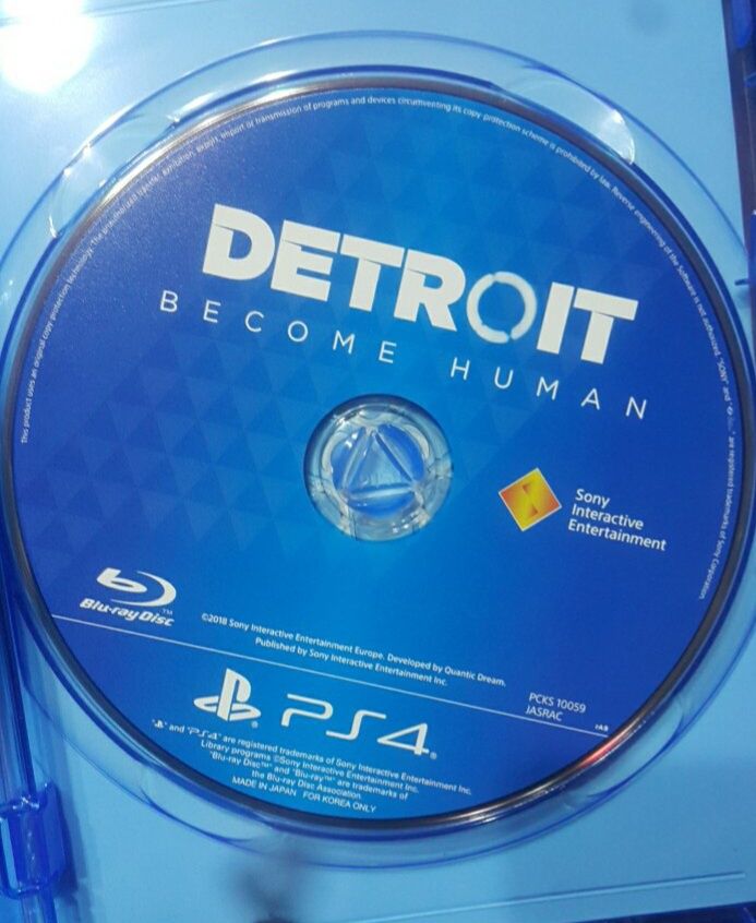 Detroit become human диск