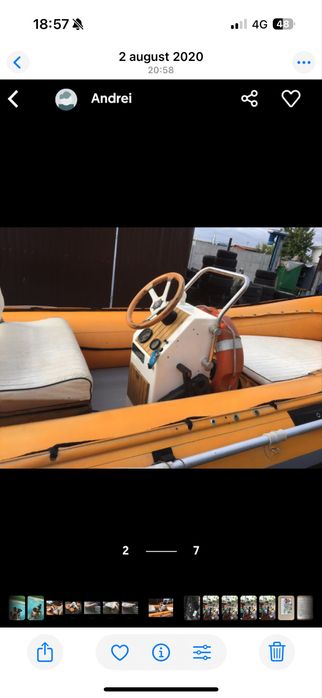 Barca joker rib  cu peridoc motor 35 hp