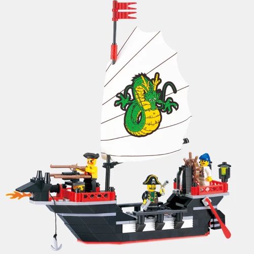 Lego Pirates | Корабль Сингапурских Пиратов