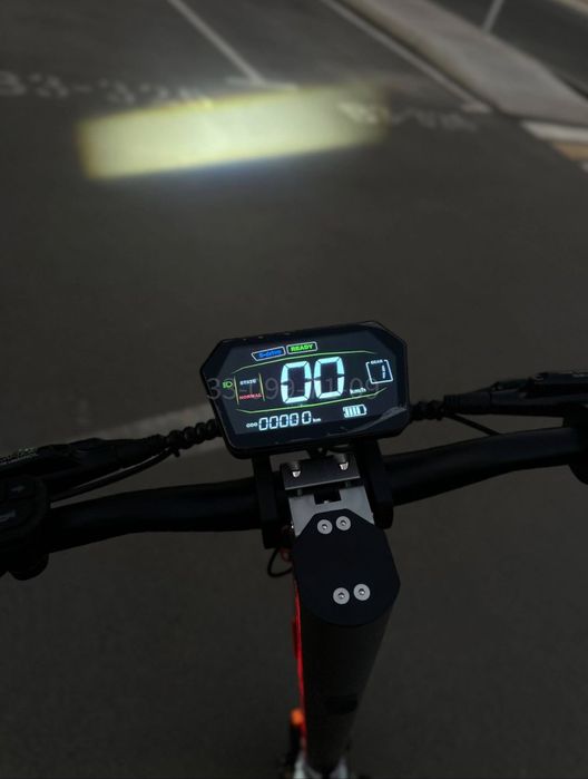 Элетросамокат MINI TANK dual motor 2400w, 60V, скорость до 75 км/ч,