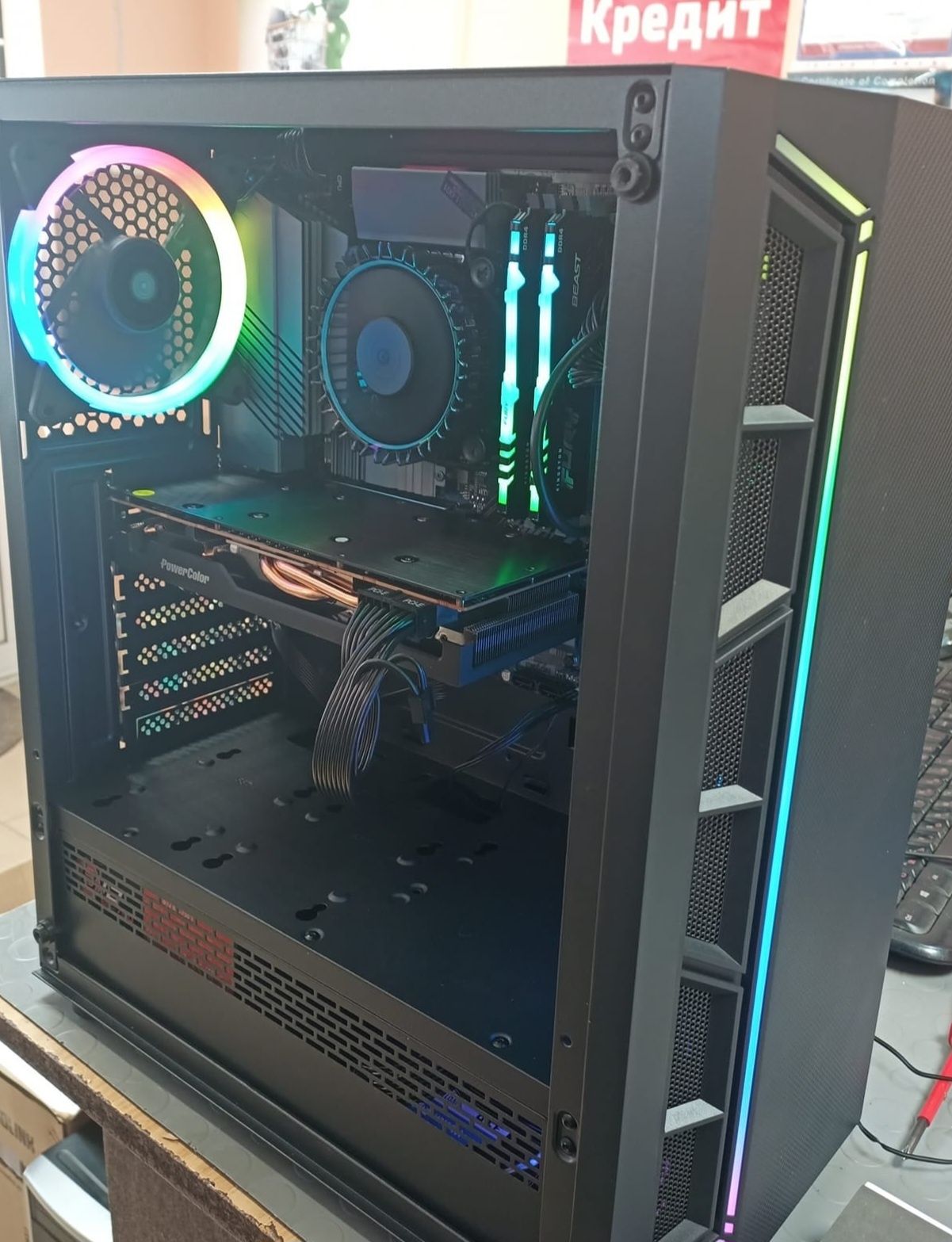 Геймърски Компютър – i5-12400F | RX 6700 XT | 16GB RAM | 1TB SSD |