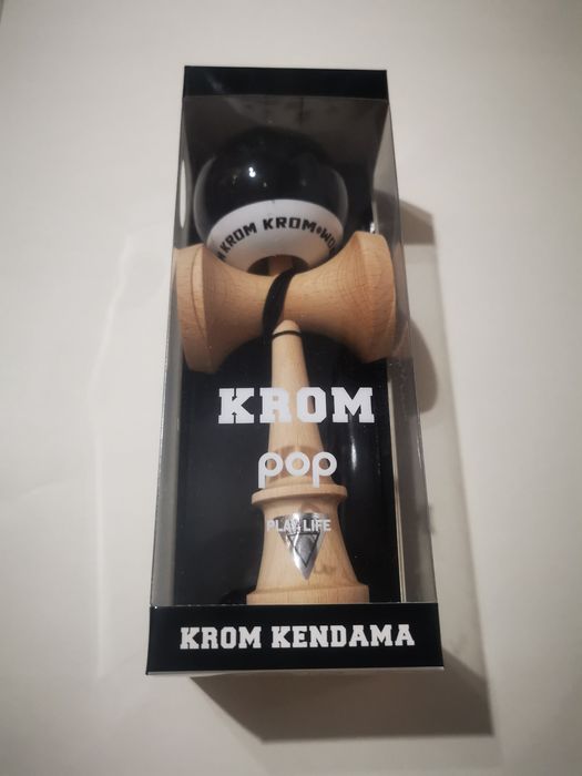 Kendama krom pop Black Sticky - Noua
