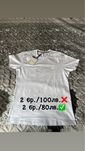 MONCLER тениска – бяла, чисто нова.