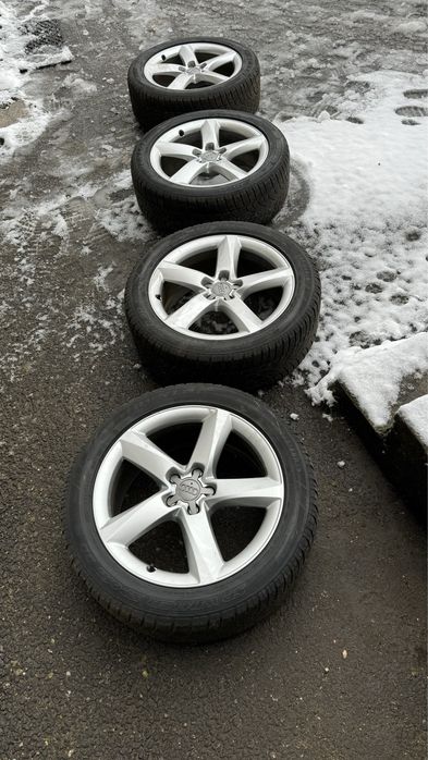 Jante Audi originale +anvelope IARNA 235/50/19