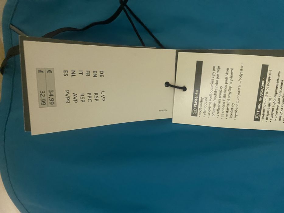 Jacheta ploaie câine talie mijlocie max 50 cm