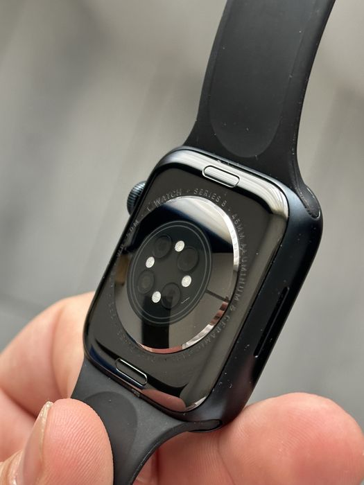 Apple Watch 8, GPS LTE, Ceramic 45mm Midnight \ Impecabil