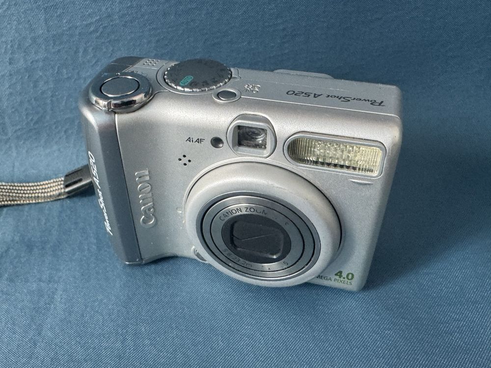 Цифров фотоапарат и принтер Canon PowerShot A520 , 4MP