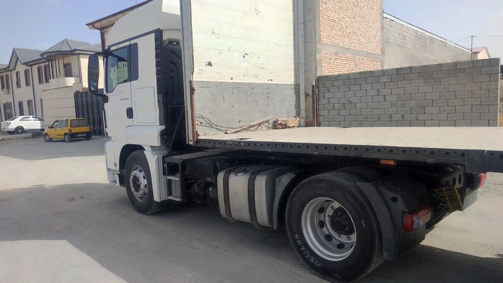 Ман евро 6 тараси 7100 кг Прицеп Кроне