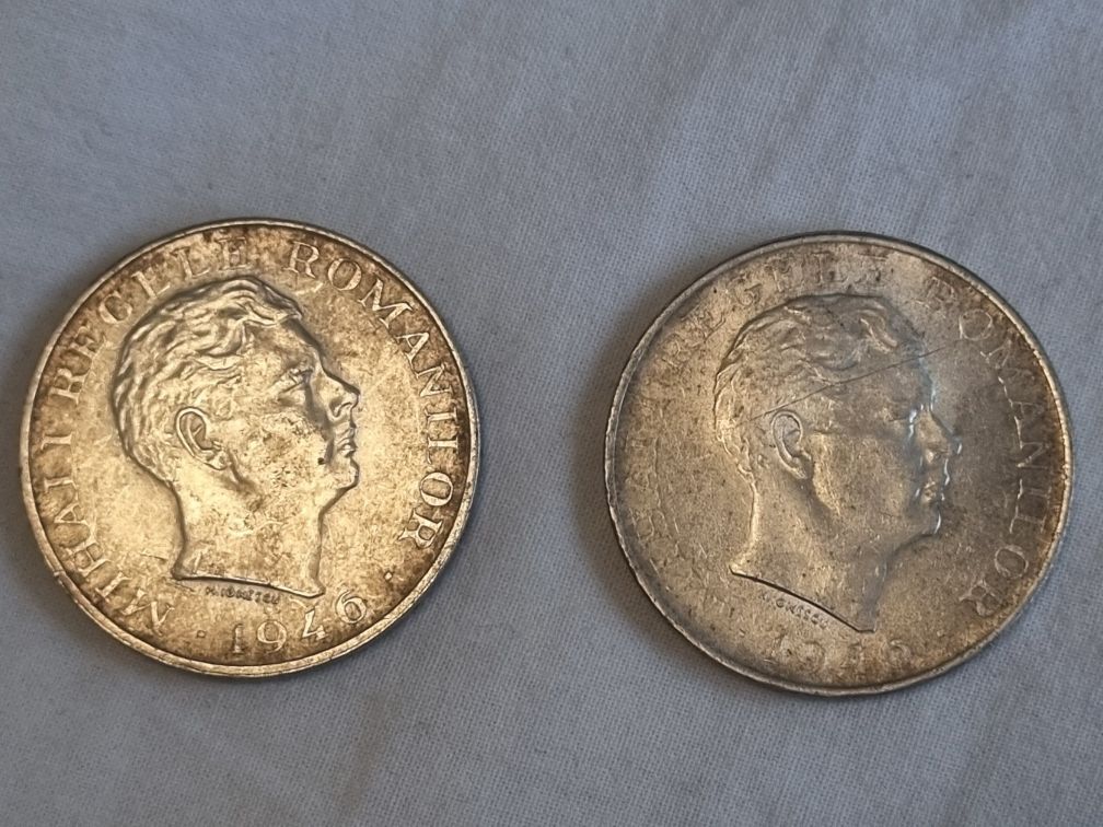Monede vechi din argint  100.000 lei din 1946