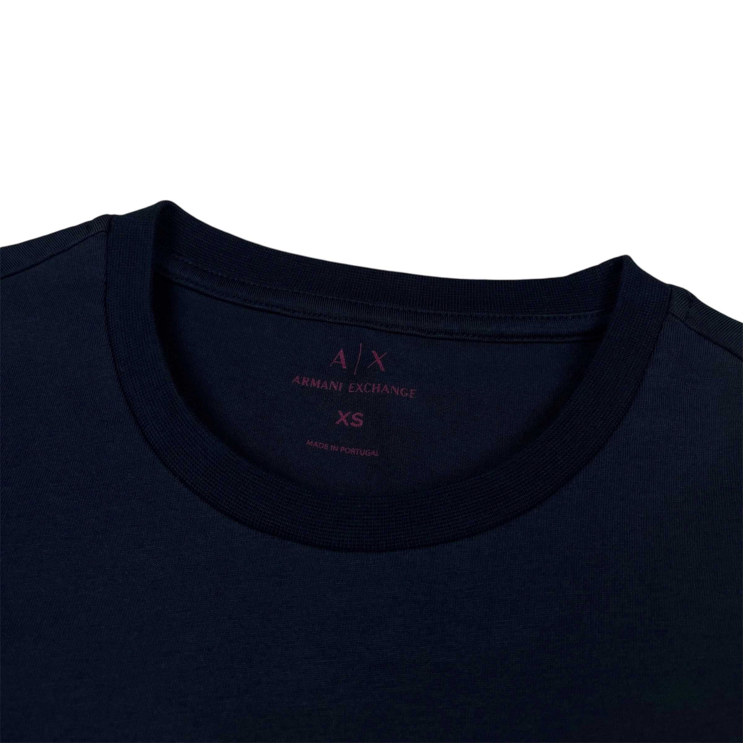 Дамска тениска Armani Exchange Glitter Logo S/S T-Shirt