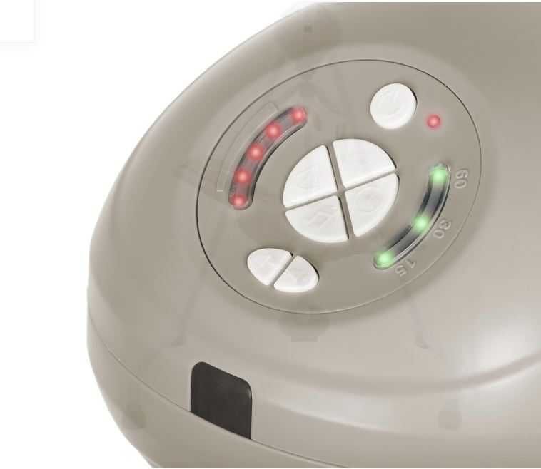 Leagan electric Wunderkid Side cu conectare la priza, Bej