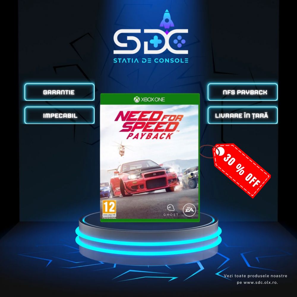 Need For Speed PayBack (NFS) Xbox One/Series X | SDC