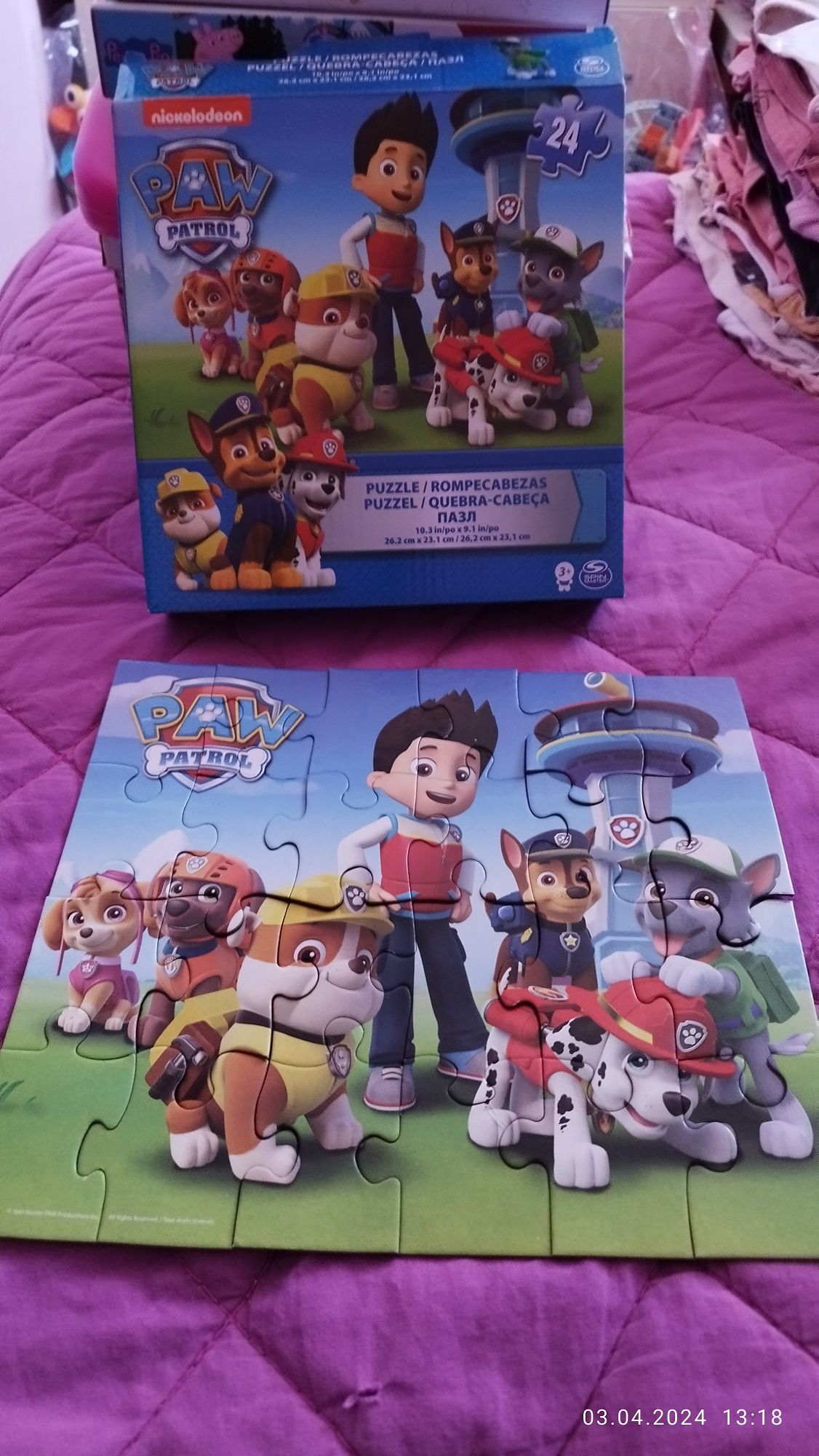 Paw patrol занимания