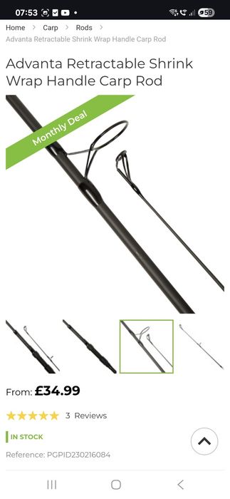 10x Lanseta Advanta XT 2,7m