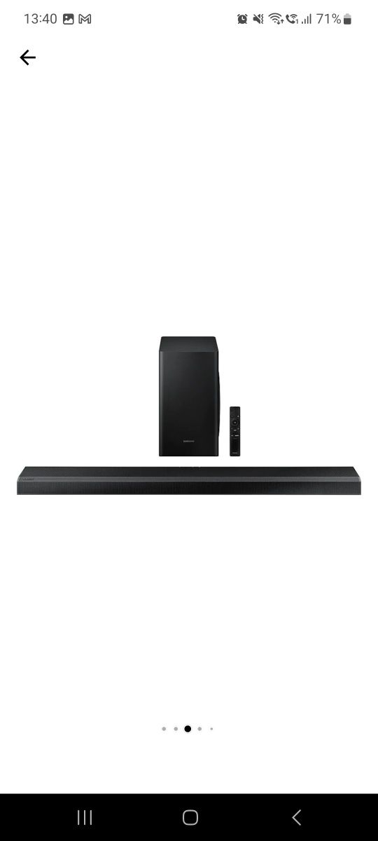 Soundbar samsung Q70T