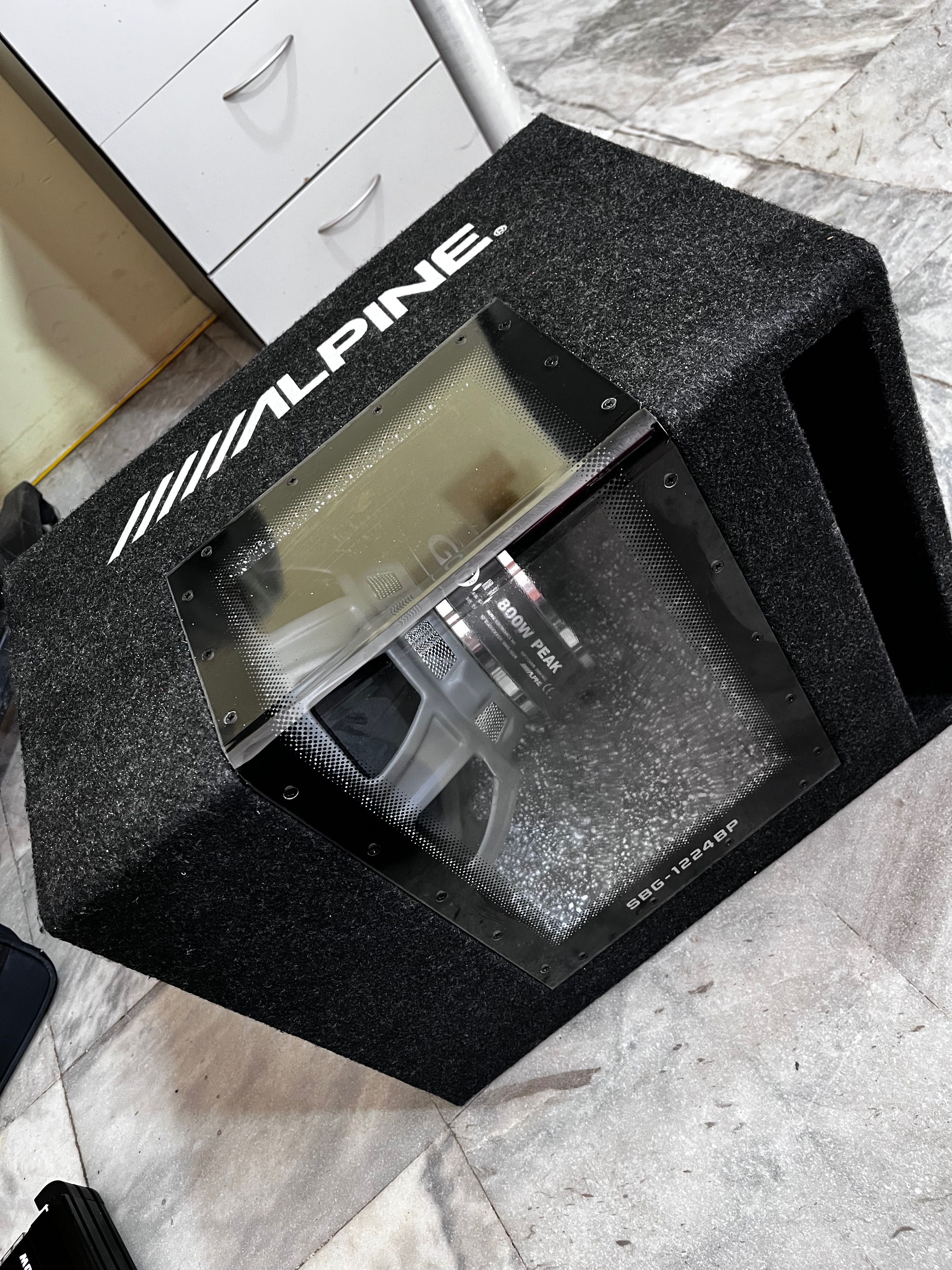 Alpine+Thunder (бас каса+усилвател)