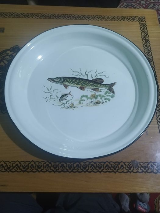 СССР посуды.Блюдо эмалированная