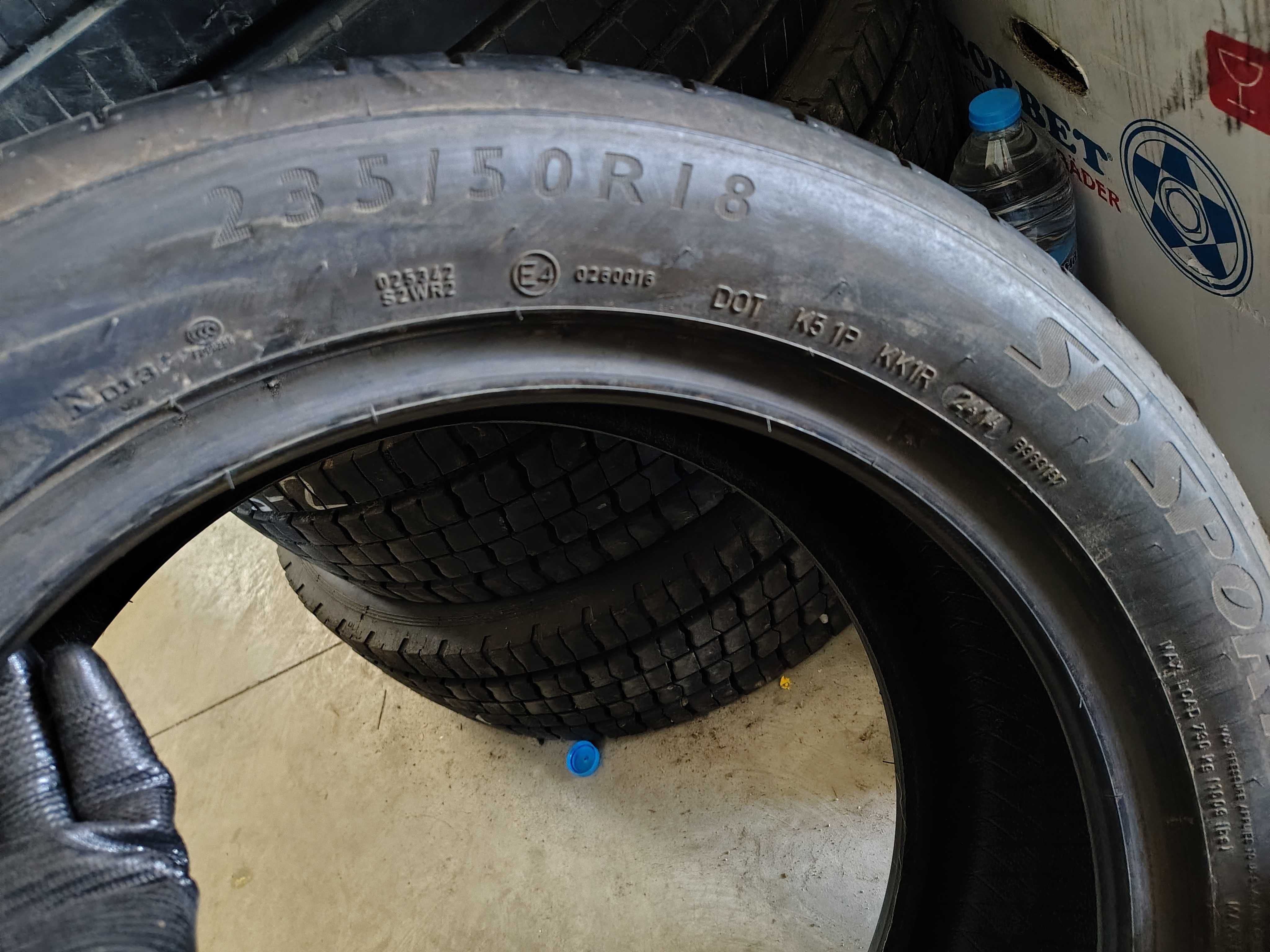 2бр.НОВИ летни гуми DUNLOP 235 50 18 DOT14 цена за брой