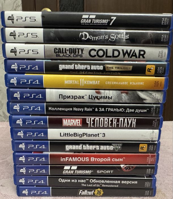 Игры playstation 4,5