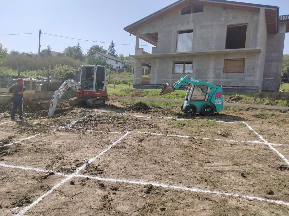 De Inchiriat/prestări servicii cu miniincarcator tip BOBCAT