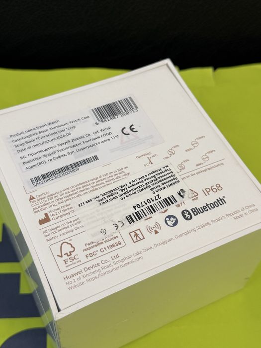 ЗАПЕЧАТАН Huawei Watch D Yettel Гаранция 2027 Black