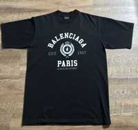 тениски Balenciaga , нови модели 2024 , тениска в черно