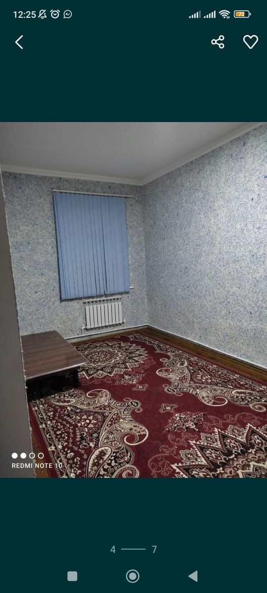 Урганч рай.центрда 2 хонали квартира сотилади.