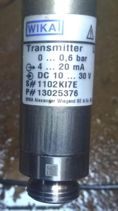 Sonda apa submersibila nivel de apa 0 la 6m Wika