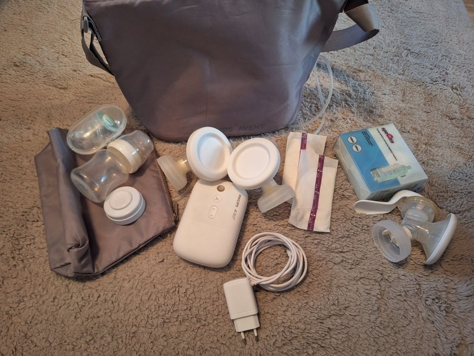 Pompă de san Philips Avent dublă