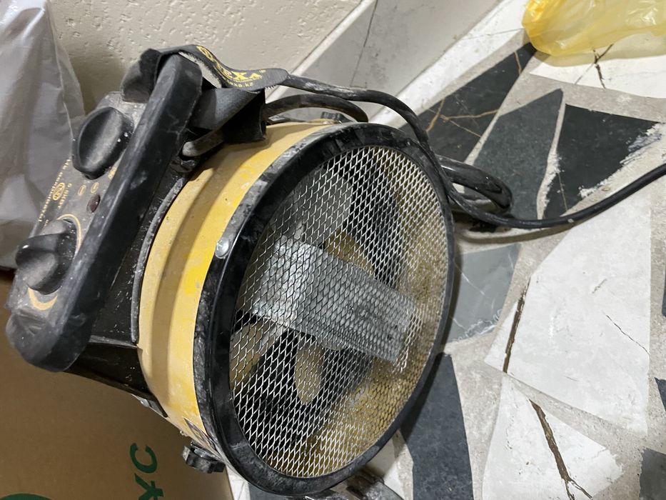 пушка, обогреватель,