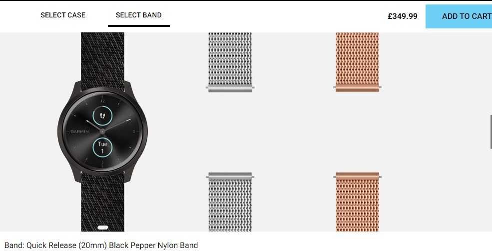 Чисто нов лукс смарт часовник GARMIN Vivomove Style запечатана кутия