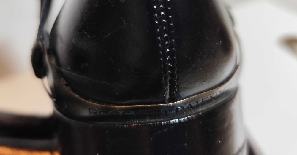 Ghete jodhpur de lux 41 41.5 Fratelli Rossetti lucrate manula piele