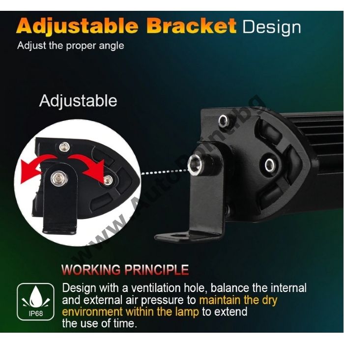 Led bar Лед бар 360W 99см 254300