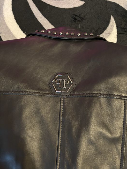 Geaca piele philipp plein dama