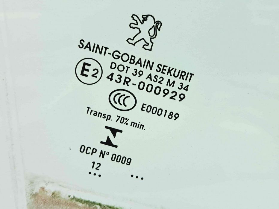 Geam usa dreapta fata Peugeot 3008 Break [Fabr 2009-2016] OEM