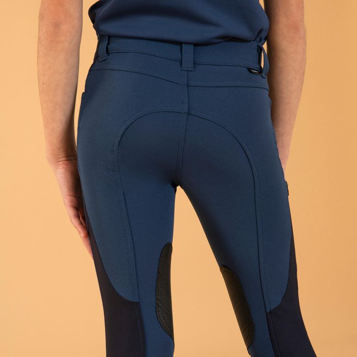 Pantalon 500 Echitație Mesh Bazon aderent - produs resigilat Decathlon