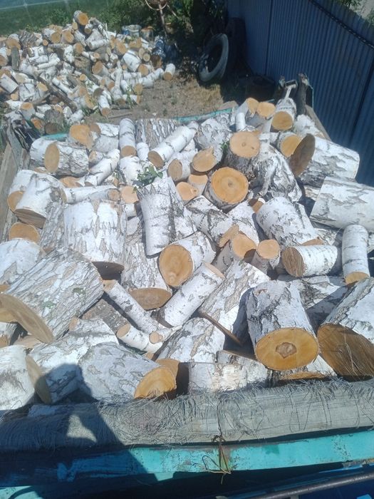 Продам дрова берёза чурками