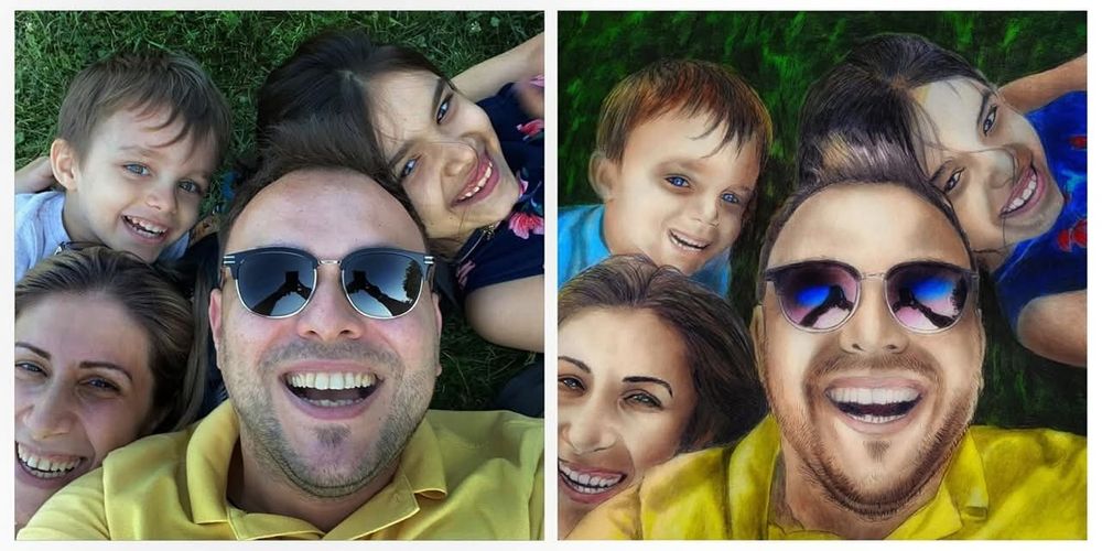 Portrete la comandă (alb-negru/color)