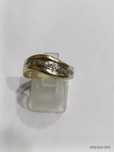 Vind inel din aur 14kt cu 0,30ct diamante