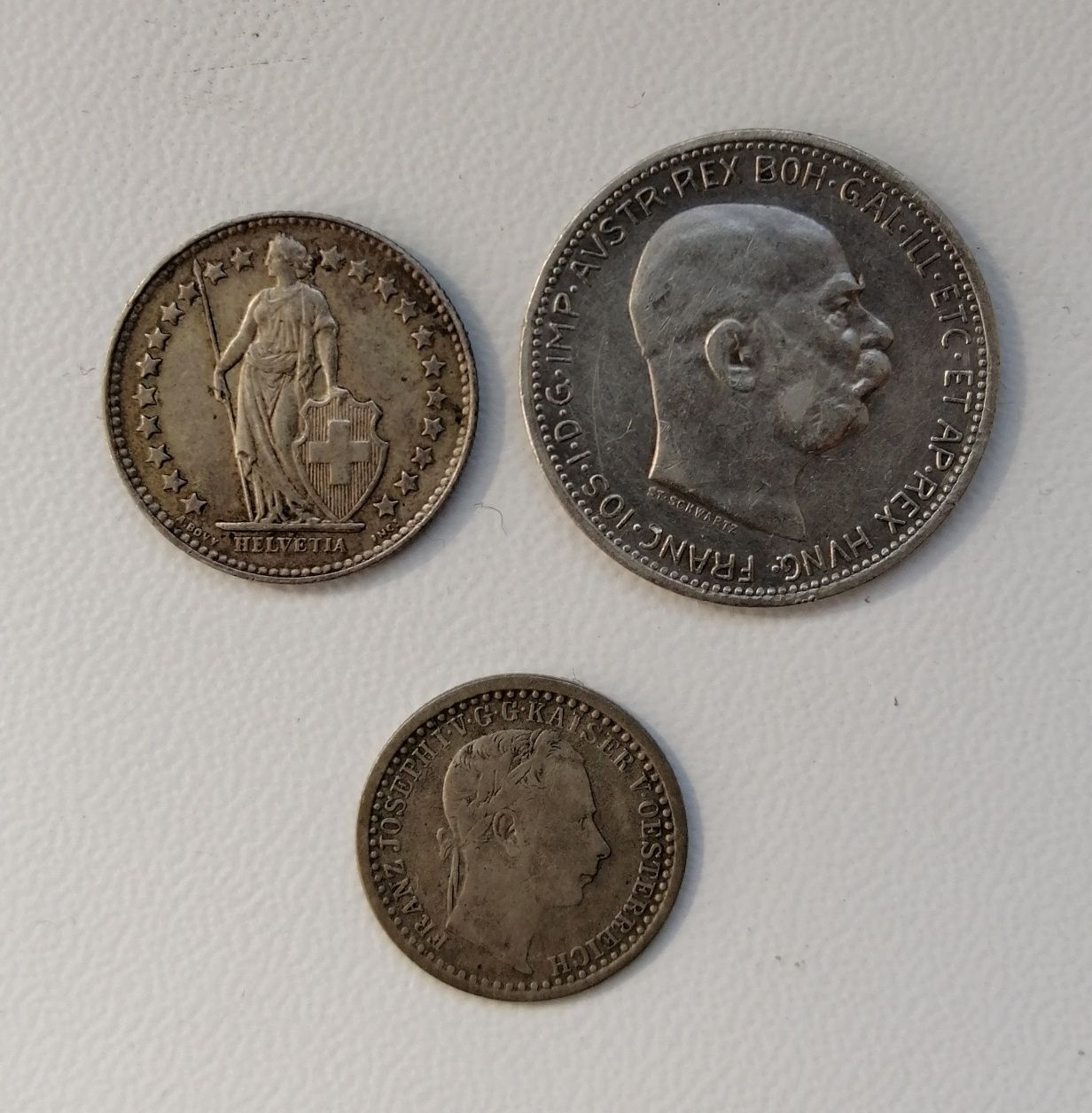 Lot 3 monede argint