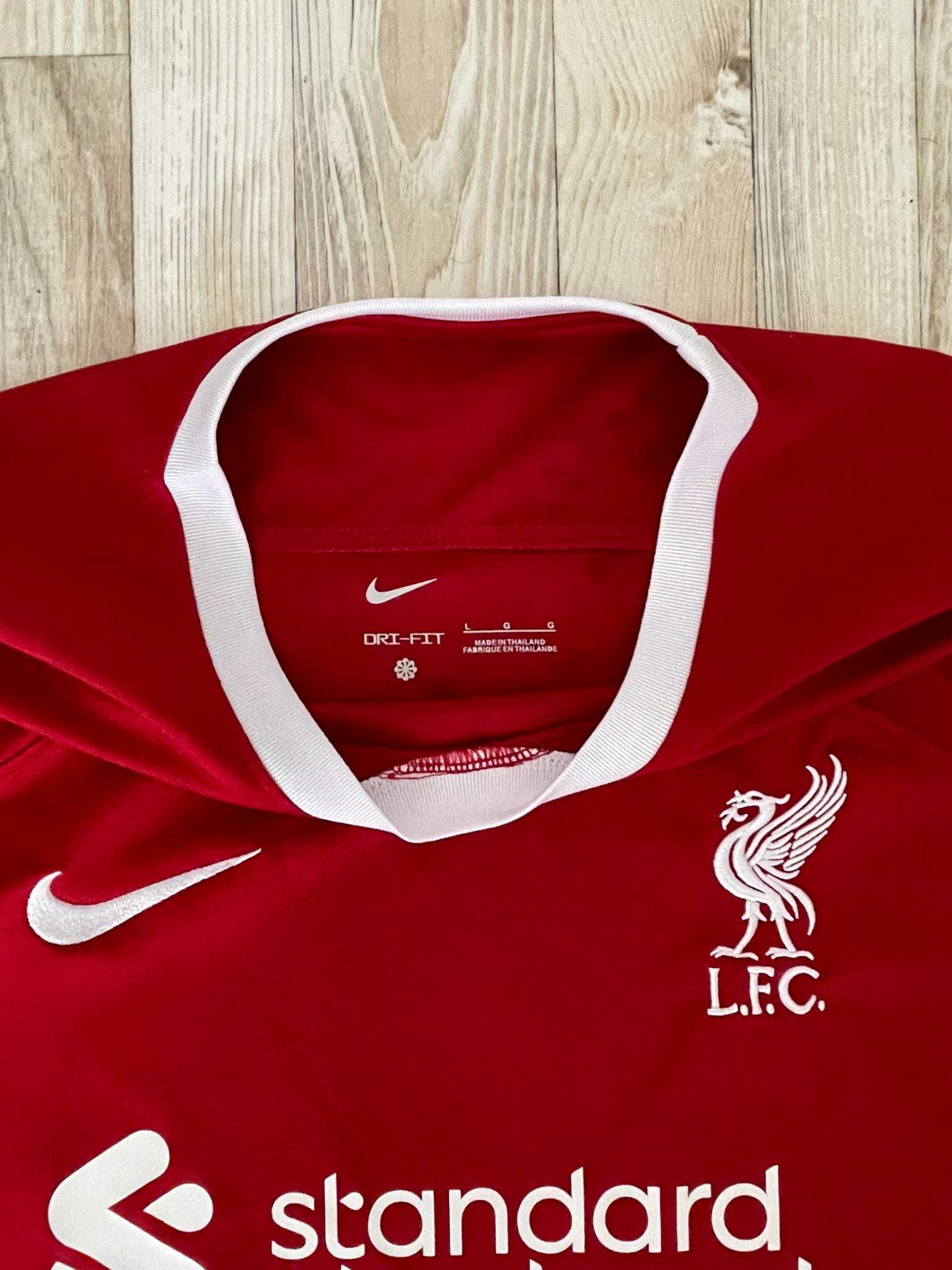 Оригинален футболен екип на Liverpool F.C, сезон 23/24(home kit, L)