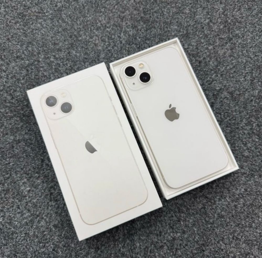 Iphone 13 256 gb white ochlmagan 77% ekran ideal