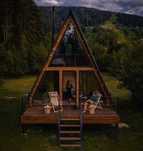 Case si cabane din lemn A-Frame