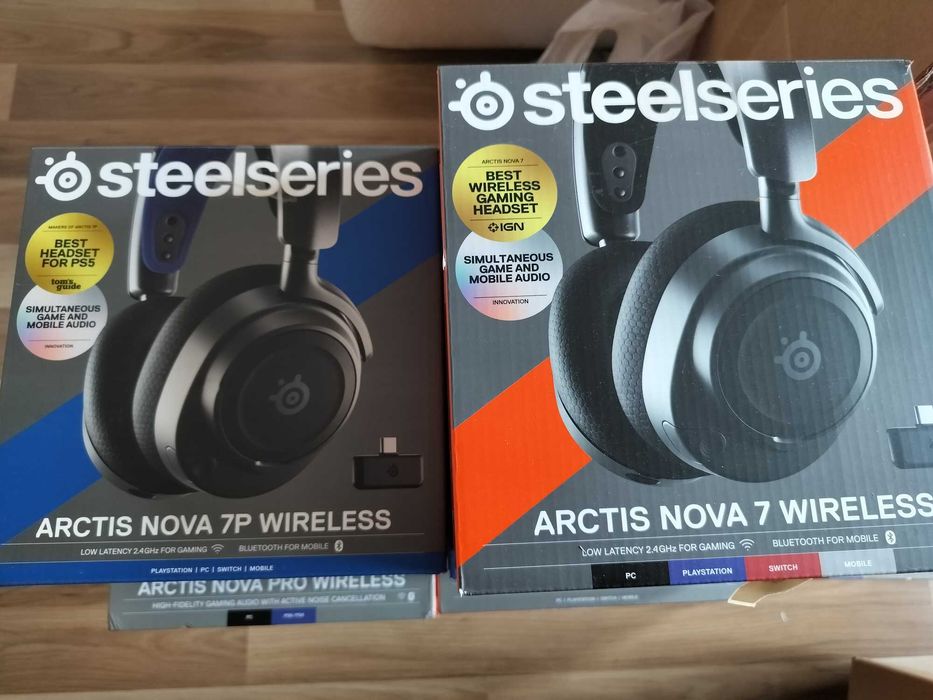 Casti Gaming Wireless SteelSeries Arctis Nova Pro Wireless / Nova 7/7P
